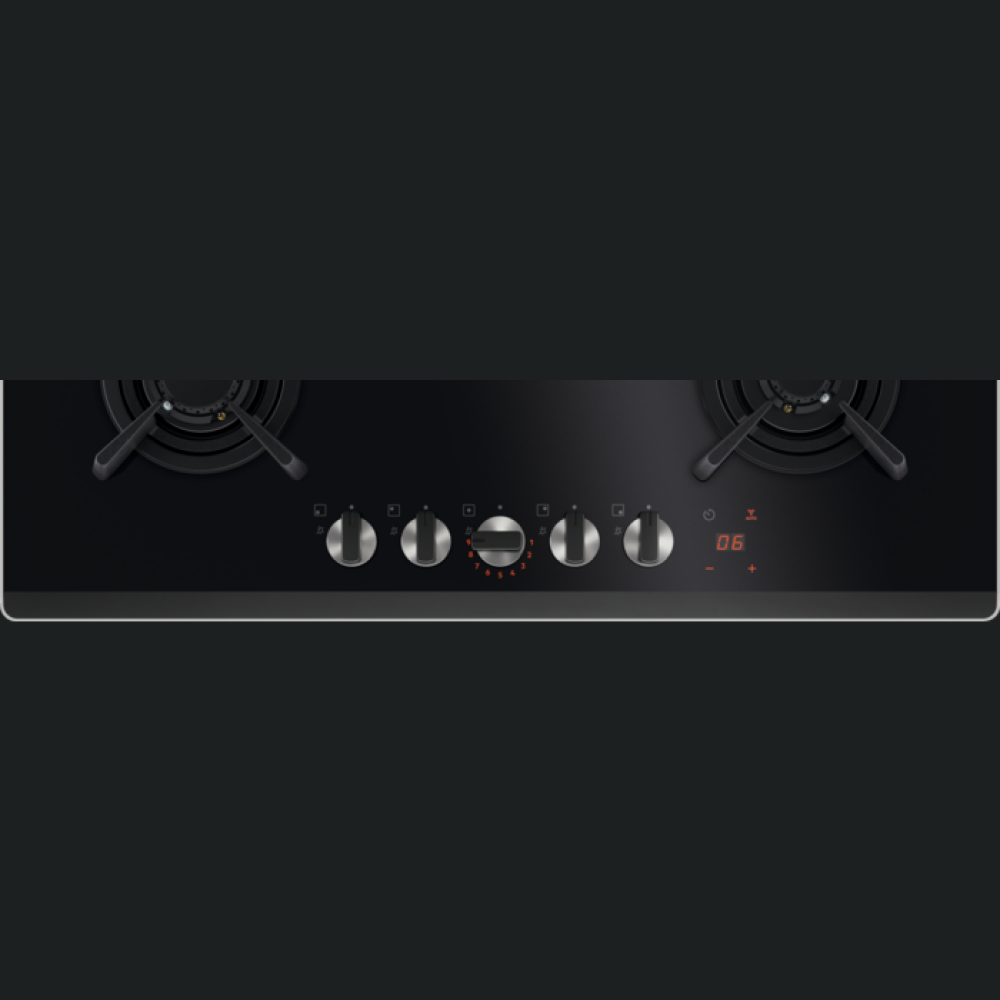 Furrë me gaz Electrolux KGG753753K, 75 cm, e zeze