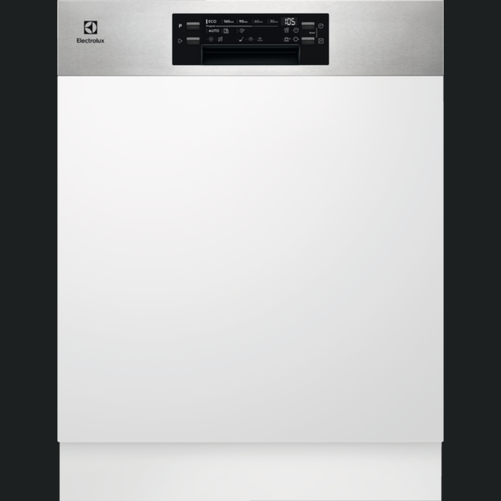 Enëlarëse e integruar Electrolux EEM69300IX, MaxiFlex 60 cm, 15 komplete Inverter, klasi D