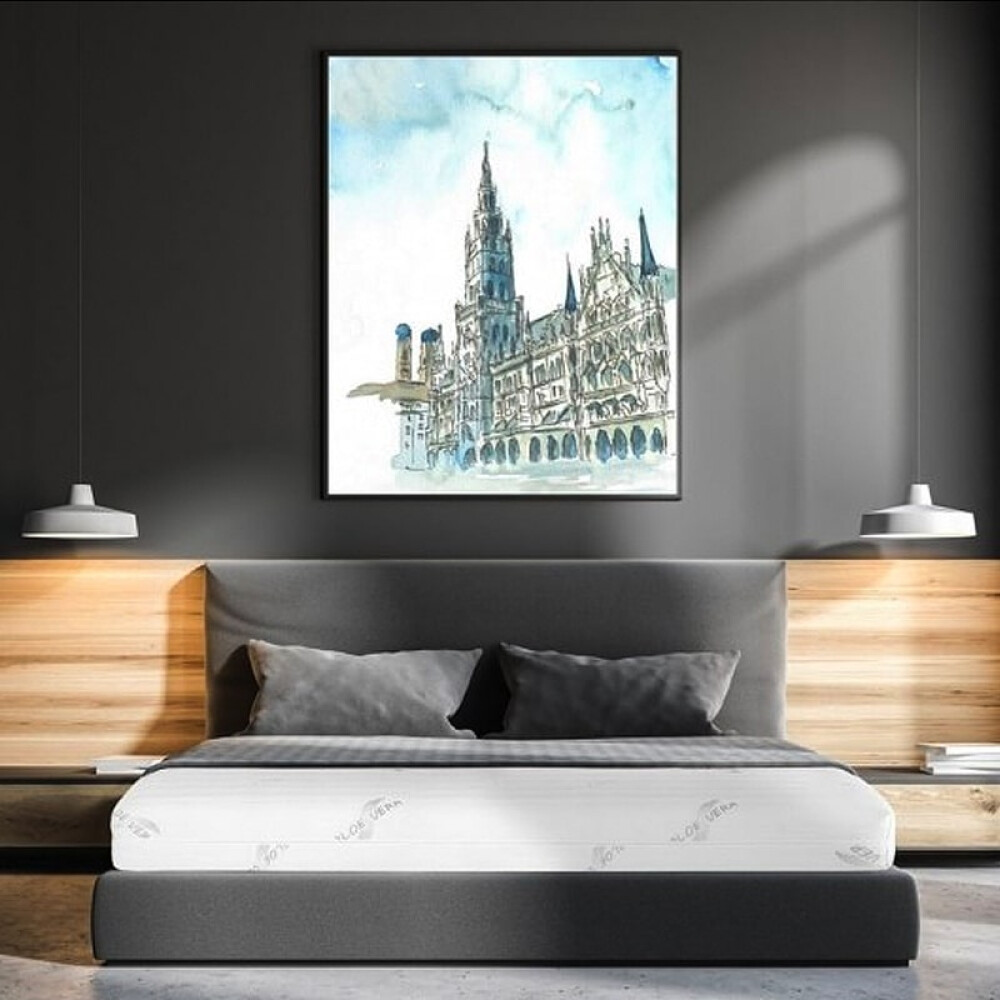 Dyshek xhepi Bien Dormir Confort, material ortopedik, aloe vera, susta të mbështjellura individualisht
