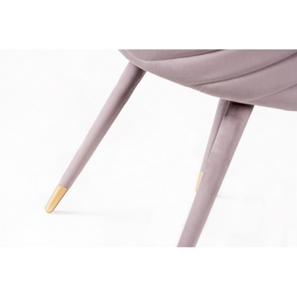 Karrige Celine Rainbow Velvet, këmbë bronzi