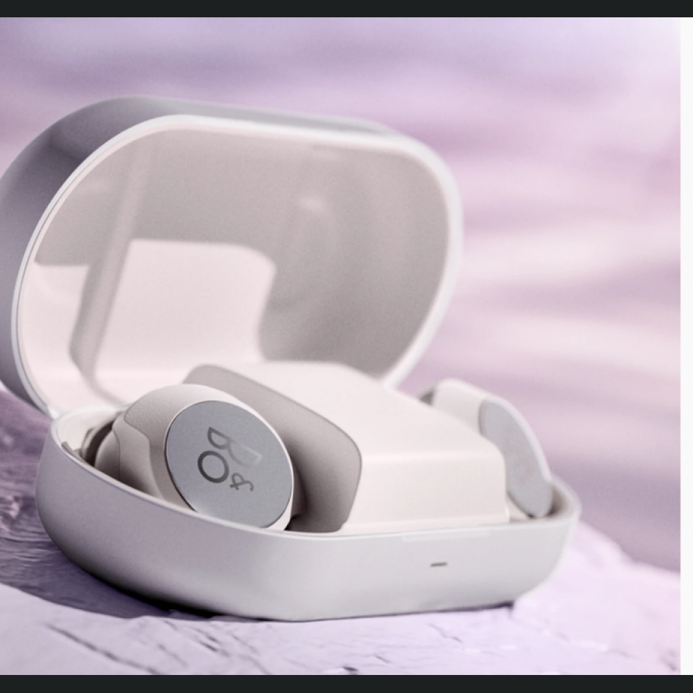 Kufje pa tel Bang & Olufsen Beoplay EQ në vesh, anulim adaptiv i zhurmës, akull nordik