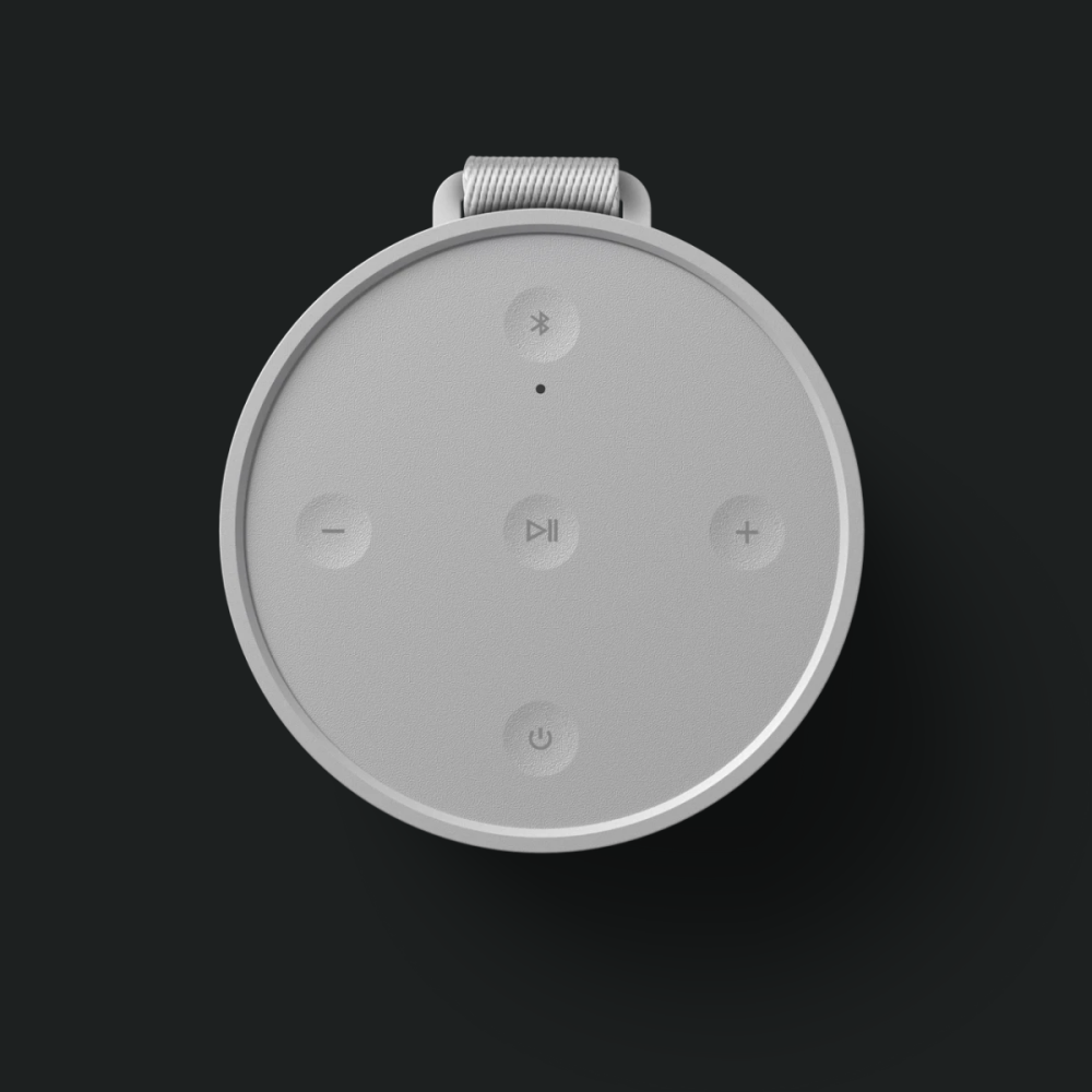 Bang & Olufsen Beosound Eksploroni altoparlantin e jashtëm të papërshkueshëm nga uji, Grey Mist