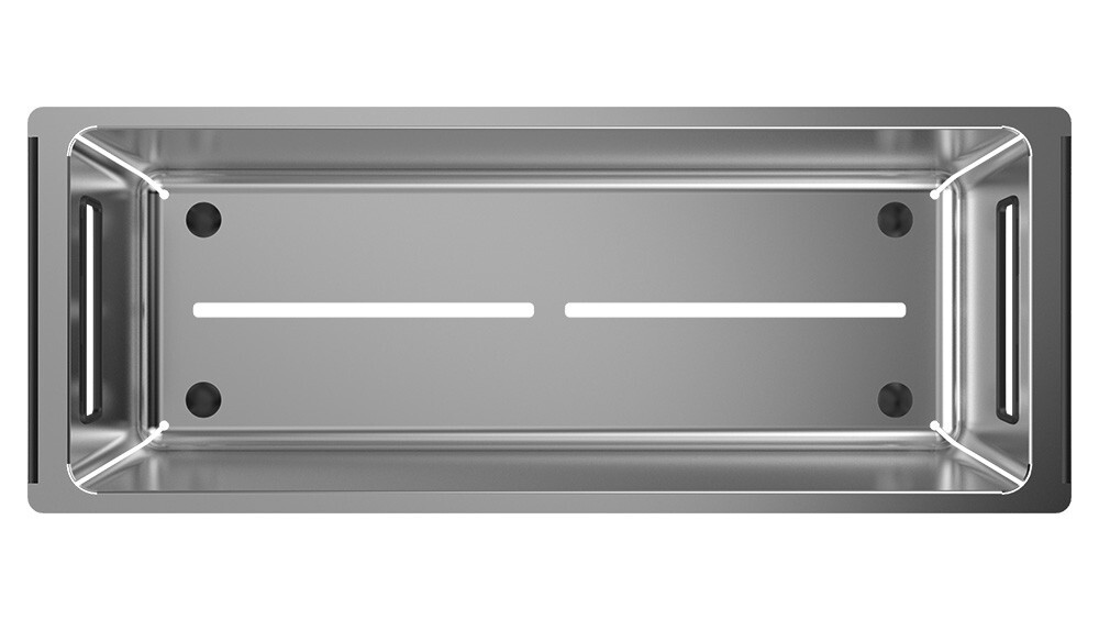 Tas u inox i shpuar Schock 393 x 153 x 109 mm