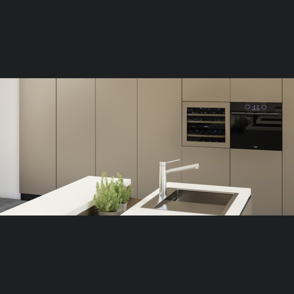 Ftohës i verës Pando PVMAP 60-25 PA, 25 shishe, 62 l, G, hapje PUSH-TO-OPEN