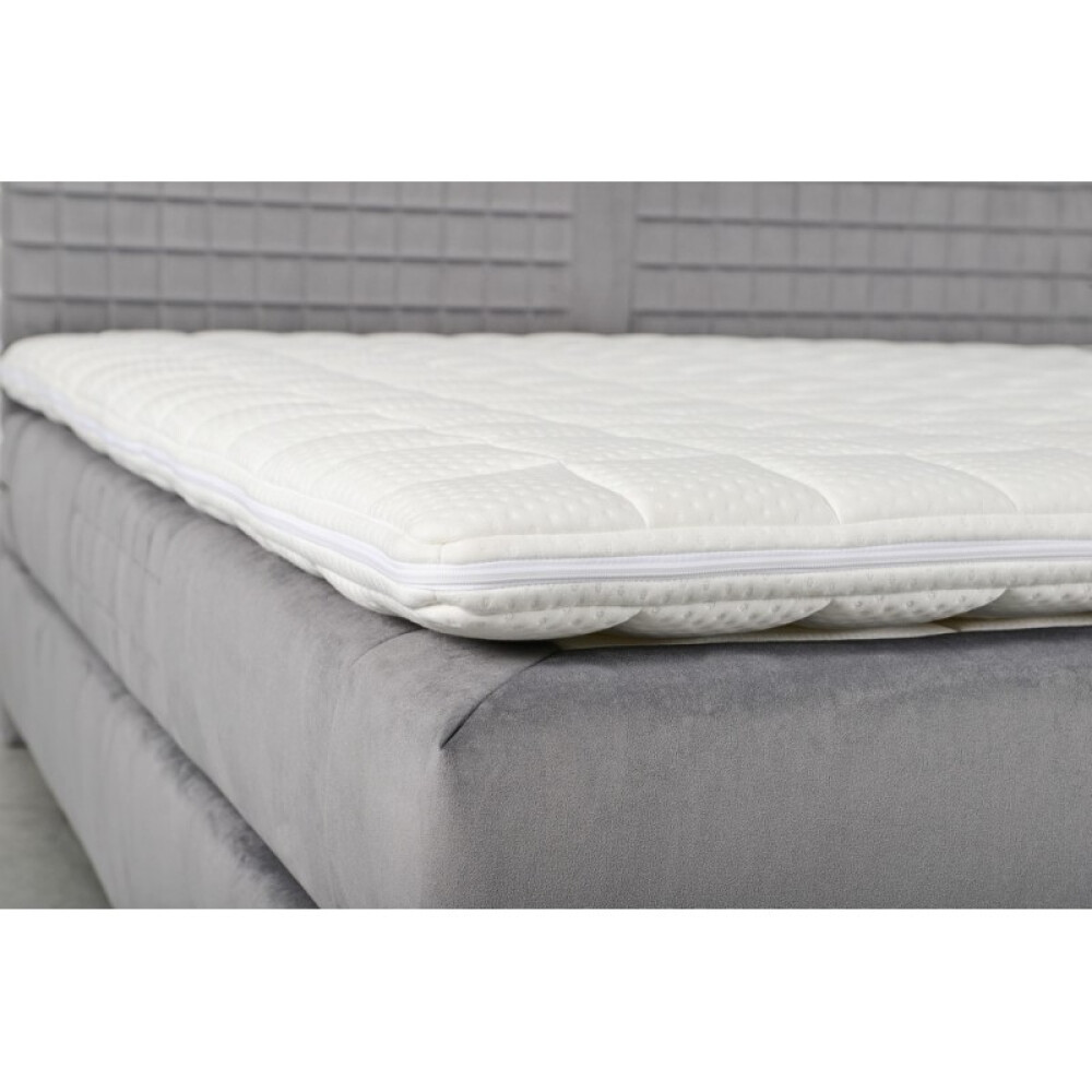 Krevat Walen Boxspring, qepje dixhitale, lartësia e kokës 110 cm, dyshek i përfshirë, pa sipërm