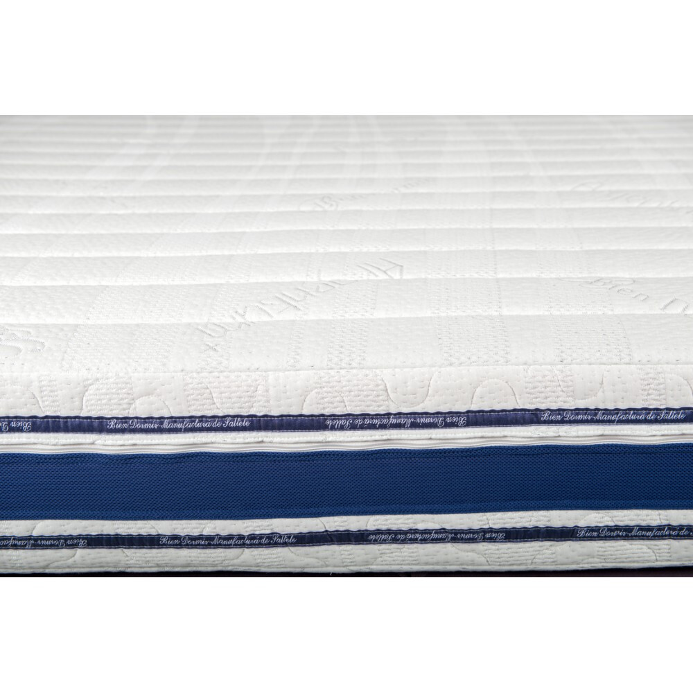 Dyshek Bien Dormir Optimus, ortopedik, Argentum, ventilim me shirita 3D, shkumë poliuretani, susta Bonnel Premium