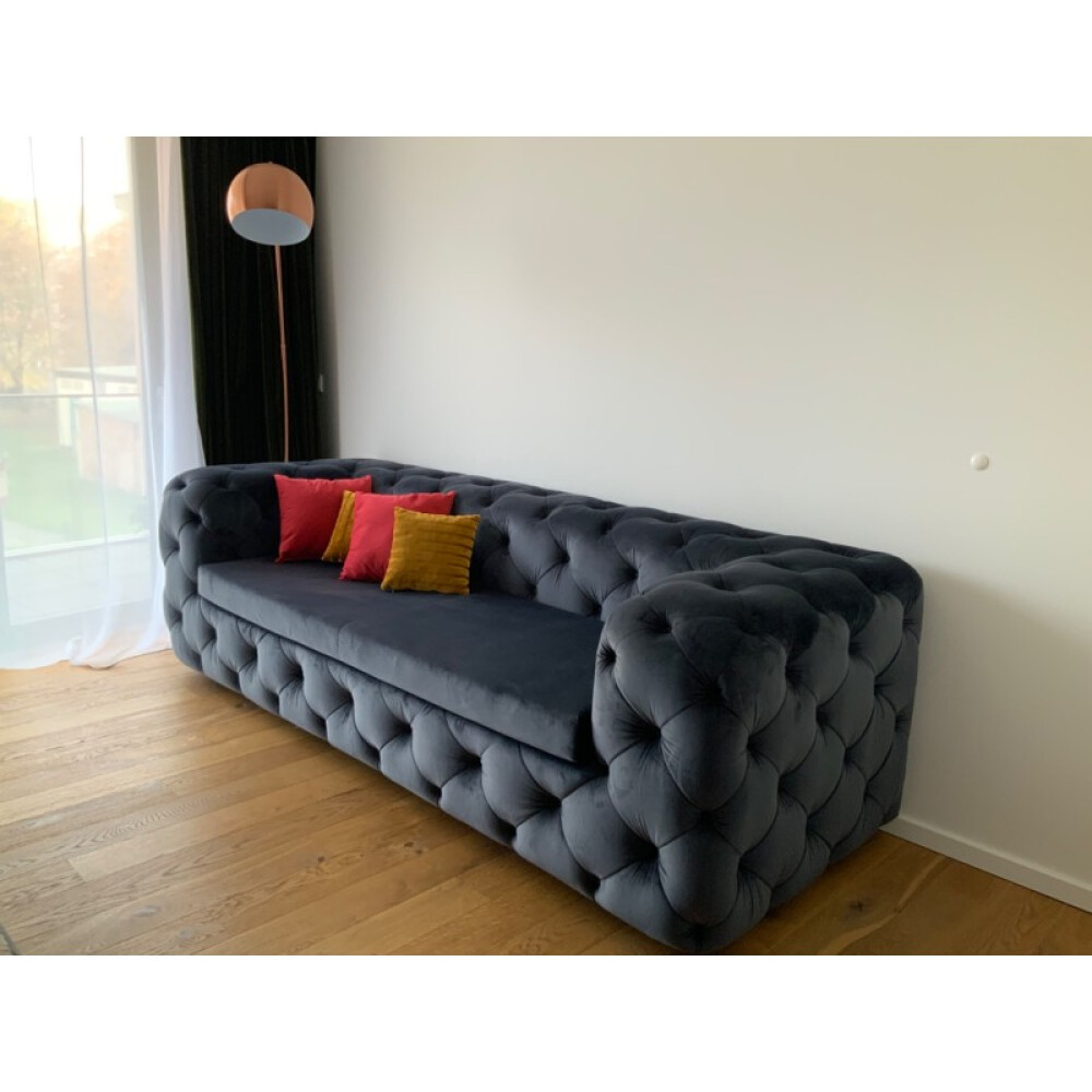 Divan Electra, tapiceri Chesterfield