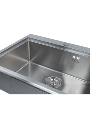 Lavaman kuzhine ZITO Lexington inox 680x515x220mm