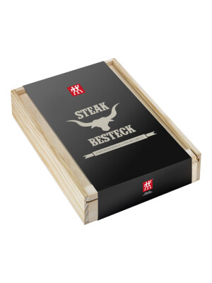 Set 12 copë thikë dhe pirunj për steak - Zwilling