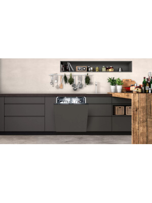 Enëlarëse plotësisht e integruar S897ZM800E Neff, 45 cm, 10 komplete, C