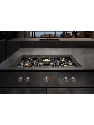 Pllakë me gaz të integruar Gaggenau, seria 400, 100 cm, CG492211
