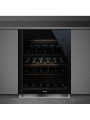 Ftohës i integruar i verës Smeg - Dolce Stil Novo Design, 38 shishe, 60 cm