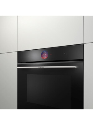 Furrë shumëfunksionale Bosch me opsion mikrovalë të integruar, vetëpastrim pirolitik + sistem hidrolitik, 67 l
