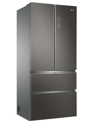 Frigorifer me shumë dyer Haier HB18FGSAAA FD 83 Seria 7, 4 dyer, Pa ngricë, ndriçim LED, Klasa E, Titanium argjend, L x H x I (mm) 830x669x1900