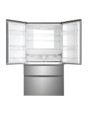 Frigorifer me shumë dyer Haier HB26FSSAAA FD 100 Seria 7.4 dyer, Pa ngricë, ndriçim LED, Klasi E, Titanium argjend, L x H x I (mm) 1005x760x1900