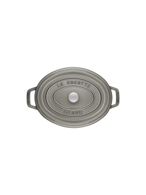 Tenxhere ovale prej hekuri të hedhur 29 cm, ngjyrë grafit-gri - Zwilling