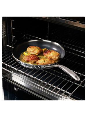 Tigan 30 cm PEAK , çelik inox 18/10, argjend 