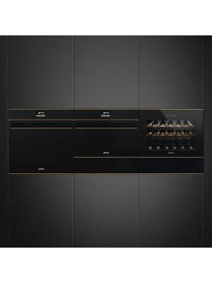 Sirtar Smeg sommelier, i zi CPS615NR - Dolce Stil Novo, 15 cm