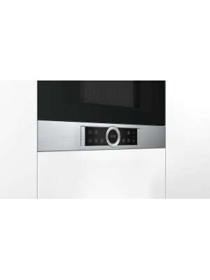 Furrë me mikrovalë Bosch BFR634GS1, 21 l, 900 W, Inox