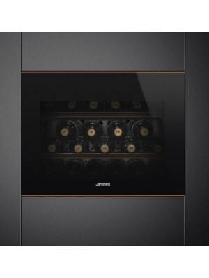 Ftohës i integruar i verës Smeg - Dolce Stil Novo, 21 shishe, 45 cm