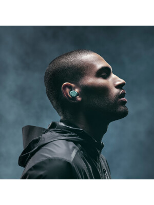 Kufje me valë në vesh Bang & Olufsen Beoplay E8 Sport, të papërshkueshëm nga uji, Blu Oxygen