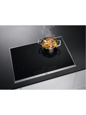 Pllakë me induksion, AEG, IAE84411XB, me SenseBoil, 80 cm