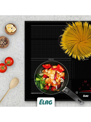 Pllakë me induksion Elag 4-Zone ""EX-500" KMI 80610.4-F me FusionTechnology, 80cm