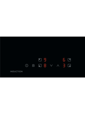 Pllakë me induksion Electrolux LIL61424C, 60 cm e zezë