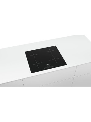 Pllakë me induksion Bosch PUE611FB1E, 60 cm E zezë