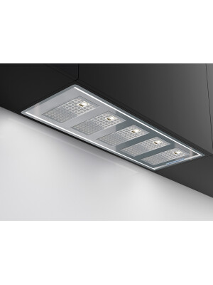 Aspirator i integruar Pando GTI, 51/72,5/81/111/128 cm, fuqia motorike (më shumë opsione të disponueshme), A++,  inox