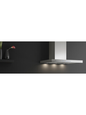 Aspirator ishulli Pando I-825 V.1250, gjerësi 90 cm, A++, inox