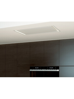Aspirator tavani Pando E-221, gjerësia 120 cm, V.1130, klasi A, inox
