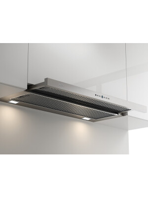 Aspirator i integruar Pando IES - SEC SYSTEM, gjerësia 60 cm, fuqia motorike V.850, klasi A, inox