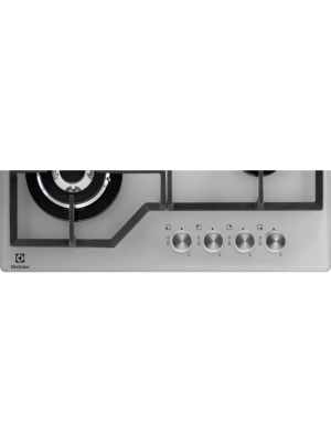 Pllakë me gaz Electrolux KGG64362S, sticla culoare argintiu
