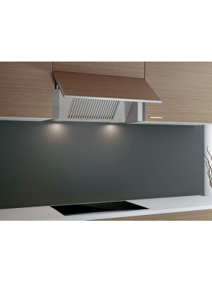 Aspirator i integruar Pando GIM, gjerësia 60 cm, v.850, klasi A, inox