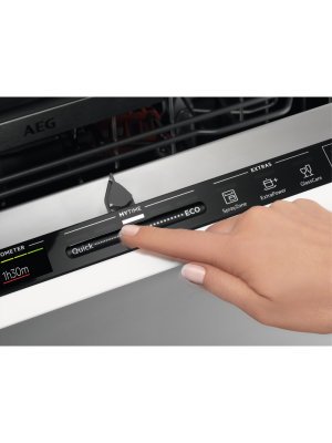 Enëlarëse plotësisht e integruar AEG FSK75758P, GLASSCARE. 60 cm, 14 komplete, INVERTER, B
