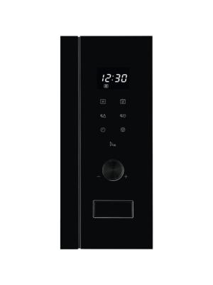 Furrë me mikrovalë të integruar AEG MSB2057D-B, me funksion grill, e zezë