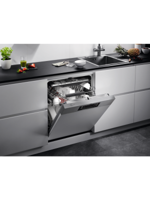 Enëlarëse pjesërisht e integruar AEG FEE72706PM, 15 komplete, 60 cm, INVERTER, E