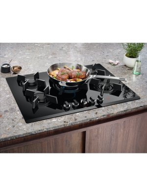 Furrë me gaz Electrolux KGG753753K, 75 cm, e zeze