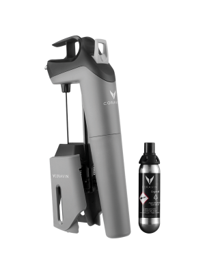 Sistemi i ruajtjes së verës Coravin Timeless Three SL, Gri
