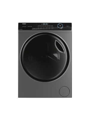 Lavatriçe Haier HWD80-B14959S8U1S me tharëse, I-Pro Seria 5 e pavarur, 8 / 5 kg, 1400 RPM, Motor me lëvizje direkte, cikli i kombinuar i klasës D, antracit, L x H x I (cm) 60x46