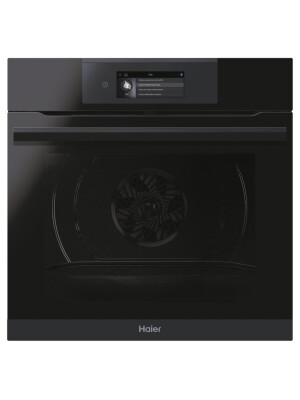 Furrë Haier HWO60SM6T5BH, Seria I-Touch 6 me shumë nivele, 70 litra, Hydrolytic + Catalytic, 14 funksione, Klasa A+, E zezë