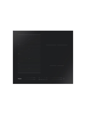 Pllakë me induksion Haier HAMTP64MC, Chef @Home Seria 6, 6 zona, E zezë, 60 cm
