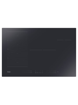 Pllakë me induksion Haier HAMTSJ86MC/1, I-Move Seria 6, 6 zona, E zezë, 80 cm