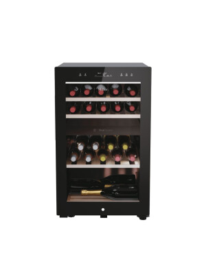 Ftohës i verës Wine Bank Seria 50, i pavarur, 2 zona, 42 shishe, ndriçim LED, klasi G, L x H x I (mm) 497x585x820