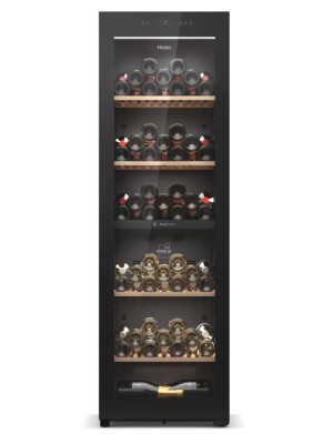 Ftohës i verës Wine Bank 60 Seria 7, i pavarur, 2 zona, 236 shishe, ndriçim LED, Klasa G, L x H x I (mm) 597x714x1900