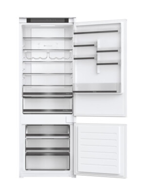 Frigorifer i integruar Haier HBW5719E, 2D 70 Seria 6, 2 dyer, Pa ngricë, ndriçim LED, Klasa E, E bardhë, L x H x I (mm) 690x545x1935