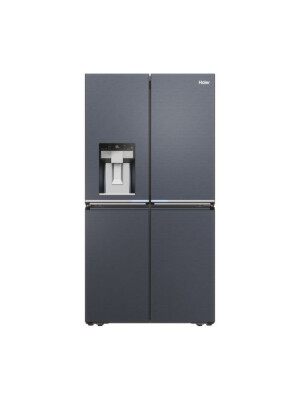 Me shumë dyer të pavarur Haier HCR7918EIMB, 4 dyer, pa ngricë, Ndriçim LED, Klasi E, E zezë e krehur, L x H x I (mm) 908x750x1775