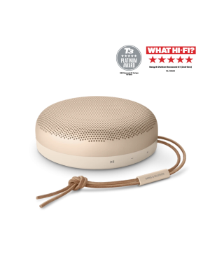 Altoparlant Bluetooth i papërshkueshëm nga uji Bang & Olufsen Beosound A1 Gjeneral i 2-të, Ton Gold