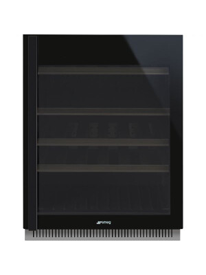 Ftohës i integruar i verës Smeg - Dolce Stil Novo Design, 38 shishe, 60 cm